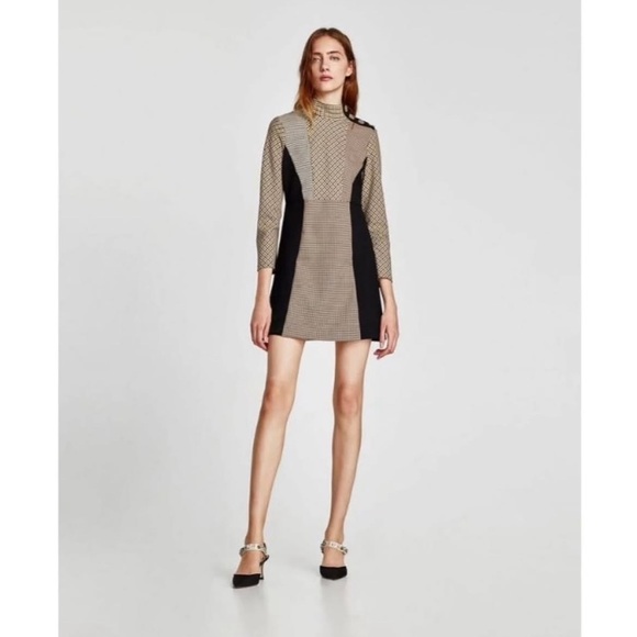 Zara Dresses & Skirts - Zara Woman Plaid Mini Dress